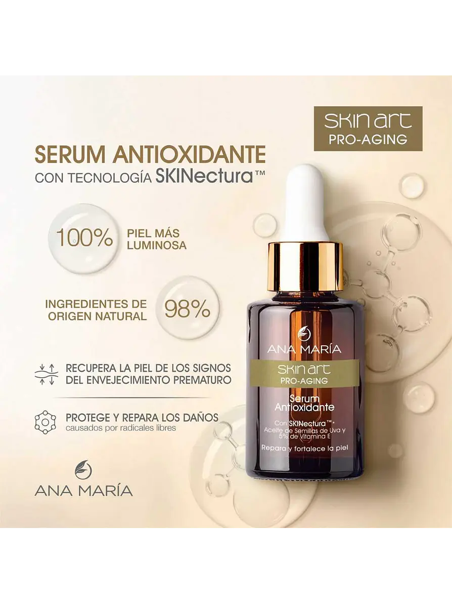 Skin Art Suero Antioxidante Skinectura 30 Ml Ana Maria 3
