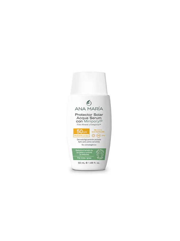 Protector Solar Acqua Serum Con Miniporyl 50 Ml Ana Maria 1