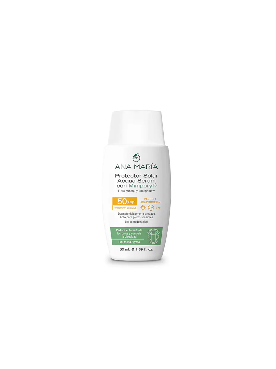 Protector Solar Acqua Serum Con Miniporyl 50 Ml Ana Maria 1