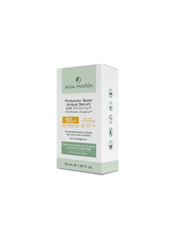 Protector Solar Acqua Serum Con Miniporyl 50 Ml Ana Maria 2