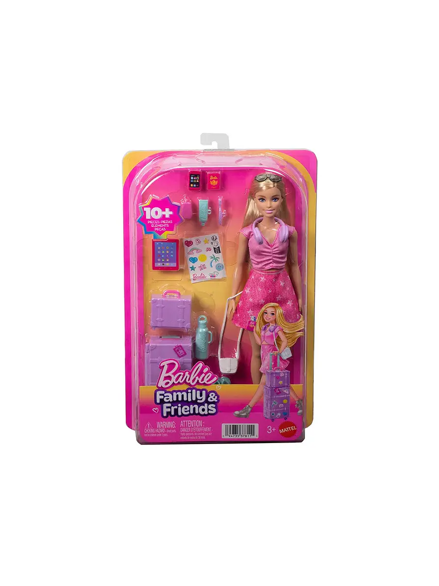 Barbie Family & Friends Viajera Mattel 4