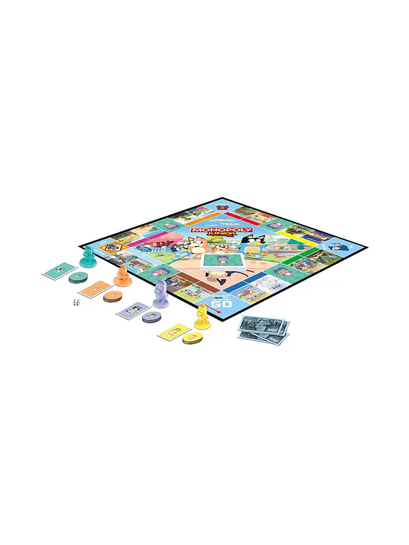 Monopoly Junior Bluey Hasbro Gaming 2