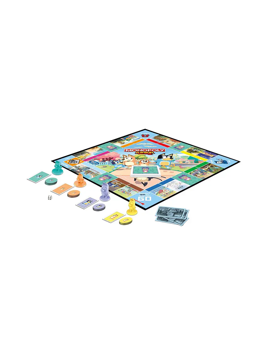 Monopoly Junior Bluey Hasbro Gaming 2