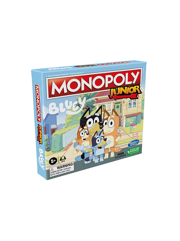 Monopoly Junior Bluey Hasbro Gaming 4