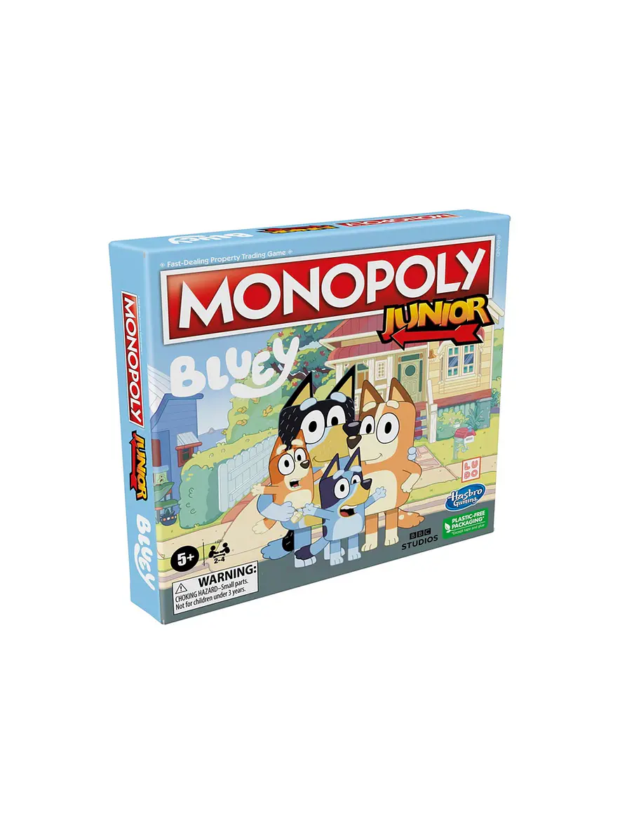 Monopoly Junior Bluey Hasbro Gaming 4