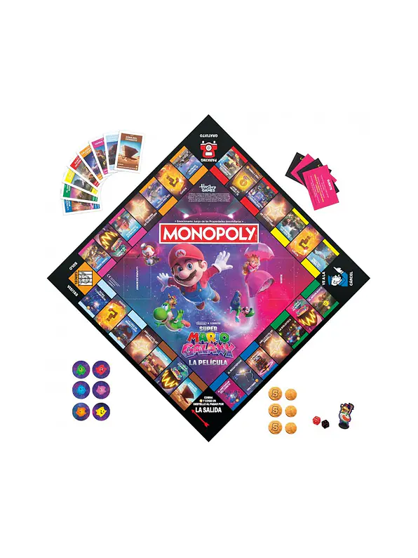 Monopoly Super Mario Galaxy Hasbro Gaming 2