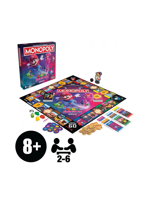Monopoly Super Mario Galaxy Hasbro Gaming 4