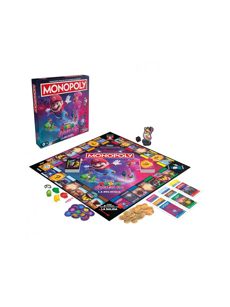 Monopoly Super Mario Galaxy Hasbro Gaming 1
