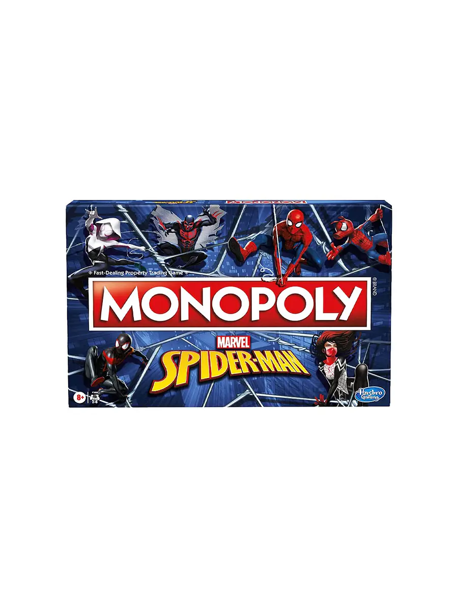 Monopoly Marvel Spiderman Hasbro Gaming 1