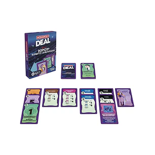 Monopoly Deal Las Guerreras K-pop Hasbro Gaming