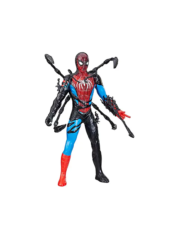 Figura Spiderman Vs Venom Transformacion Liquida Hasbro 2