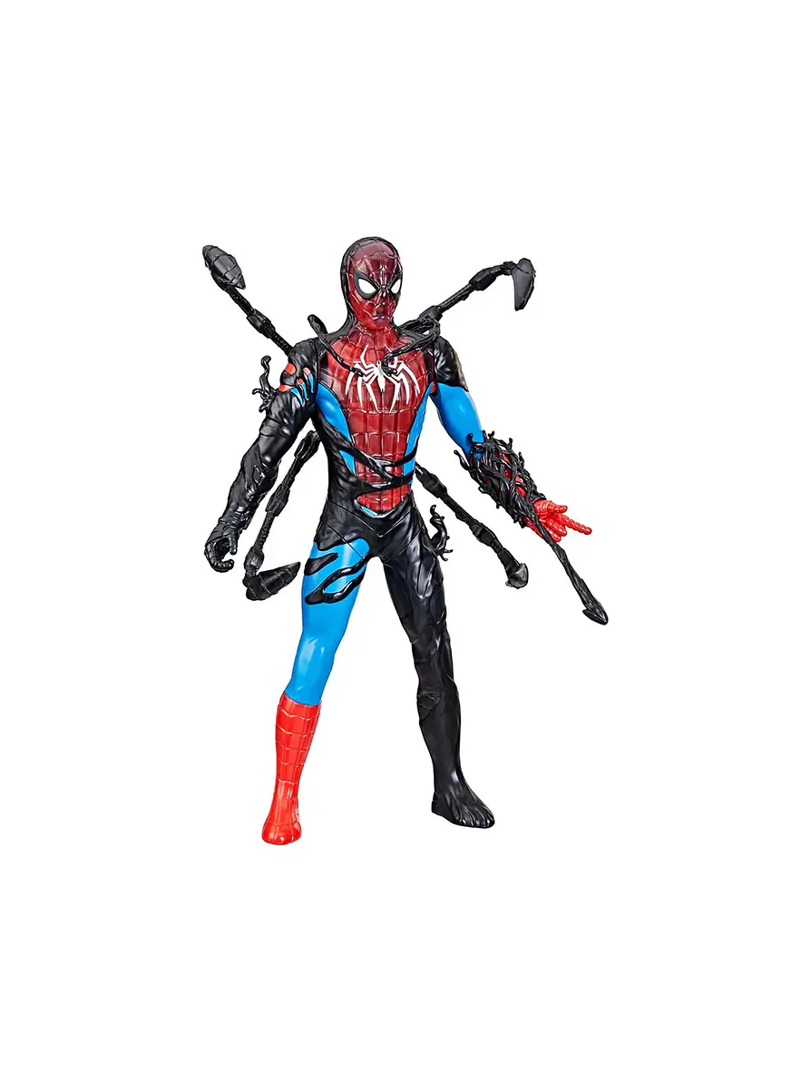 Figura Spiderman Vs Venom Transformacion Liquida Hasbro 2