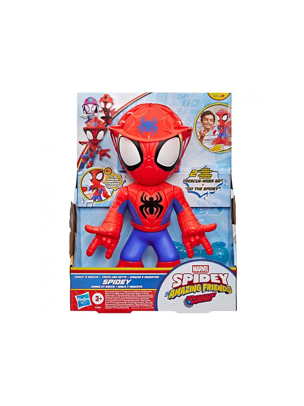 Figura Spidey Baila Y Rescata Hasbro 3