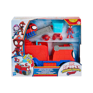 Spidey Camion De Bomberos Hasbro