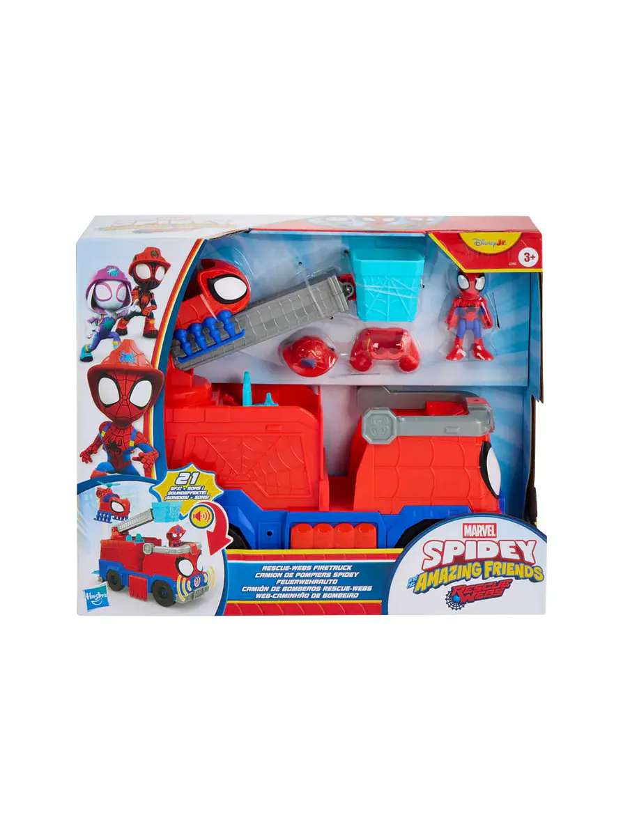 Spidey Camion De Bomberos Hasbro 1
