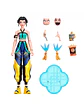 Figura Zoey Guerreras K-pop Mattel - Miniatura 2