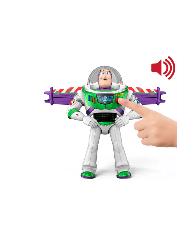 Toy Story Buzz Lightyear Modo Vuelo Mattel 4