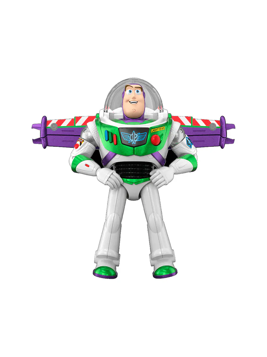 Toy Story Buzz Lightyear Modo Vuelo Mattel 2