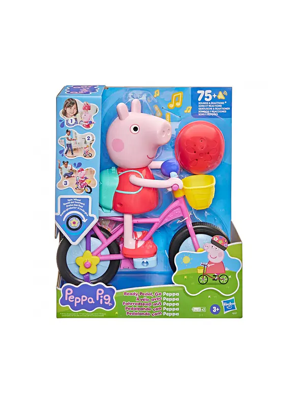 Pedaleando Con Peppa Hasbro 1