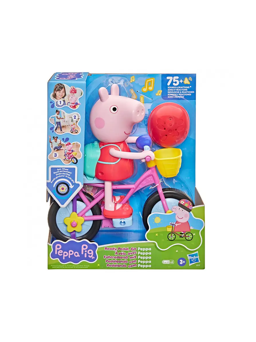 Pedaleando Con Peppa Hasbro 1