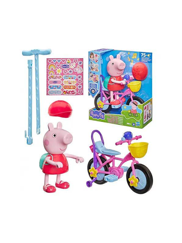 Pedaleando Con Peppa Hasbro 4