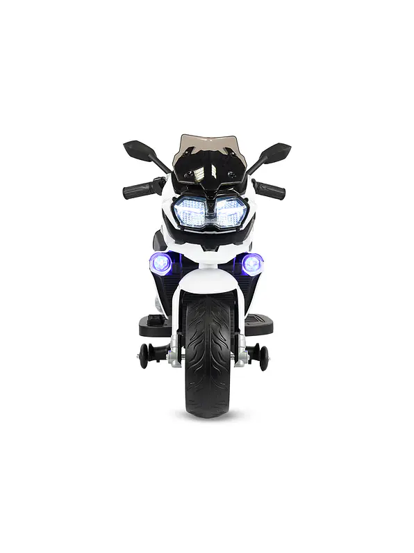 Moto Storm White 6V Ruedas Goma Eva 5