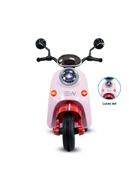 Moto New Vespa Martina Pink 6V 4