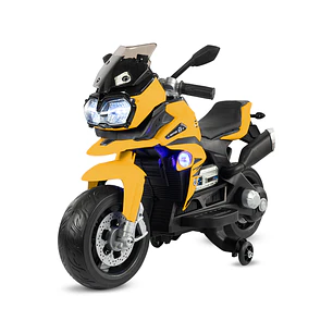 Moto Storm Yellow 6V Ruedas Goma EVA