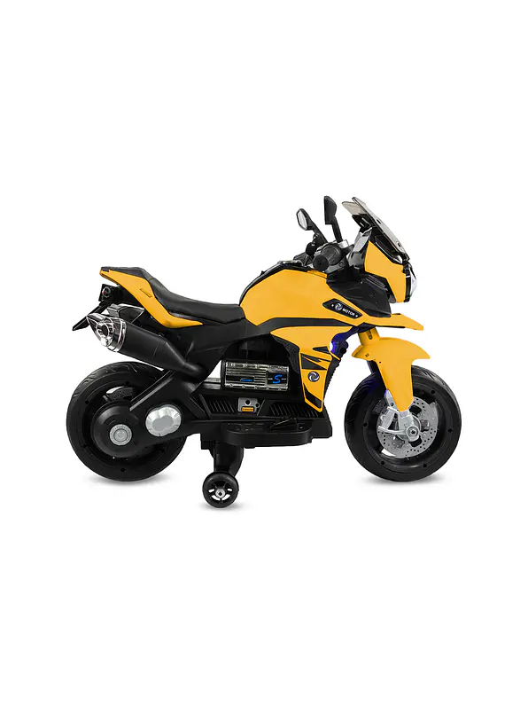 Moto Storm Yellow 6V Ruedas Goma EVA 5