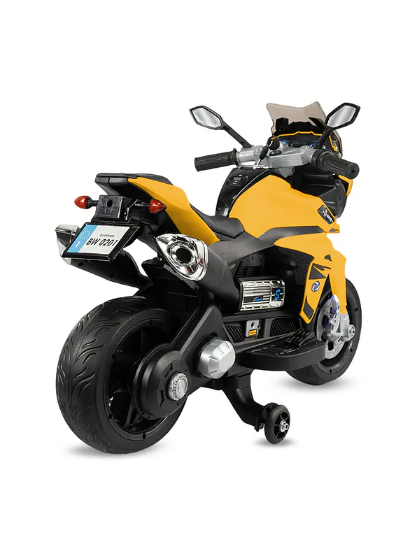 Moto Storm Yellow 6V Ruedas Goma EVA 2