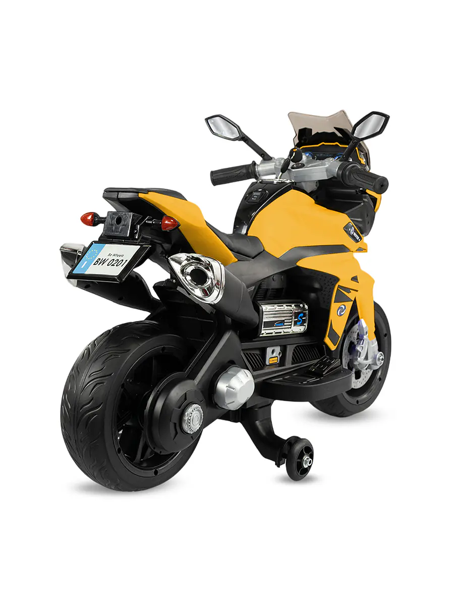 Moto Storm Yellow 6V Ruedas Goma EVA 2