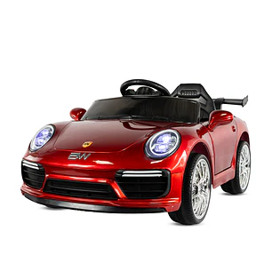 Automovil 718 Cayman Red Metalizado 6V