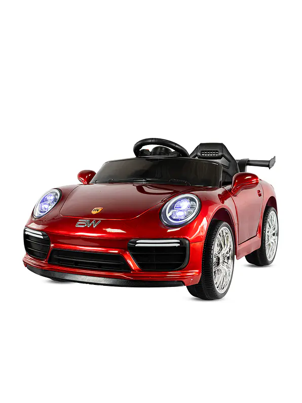 Automovil 718 Cayman Red Metalizado 6V 1