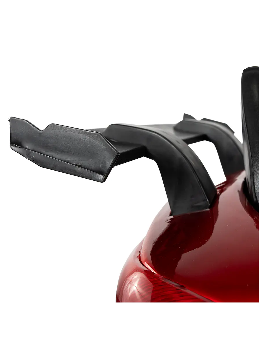 Automovil 718 Cayman Red Metalizado 6V 9