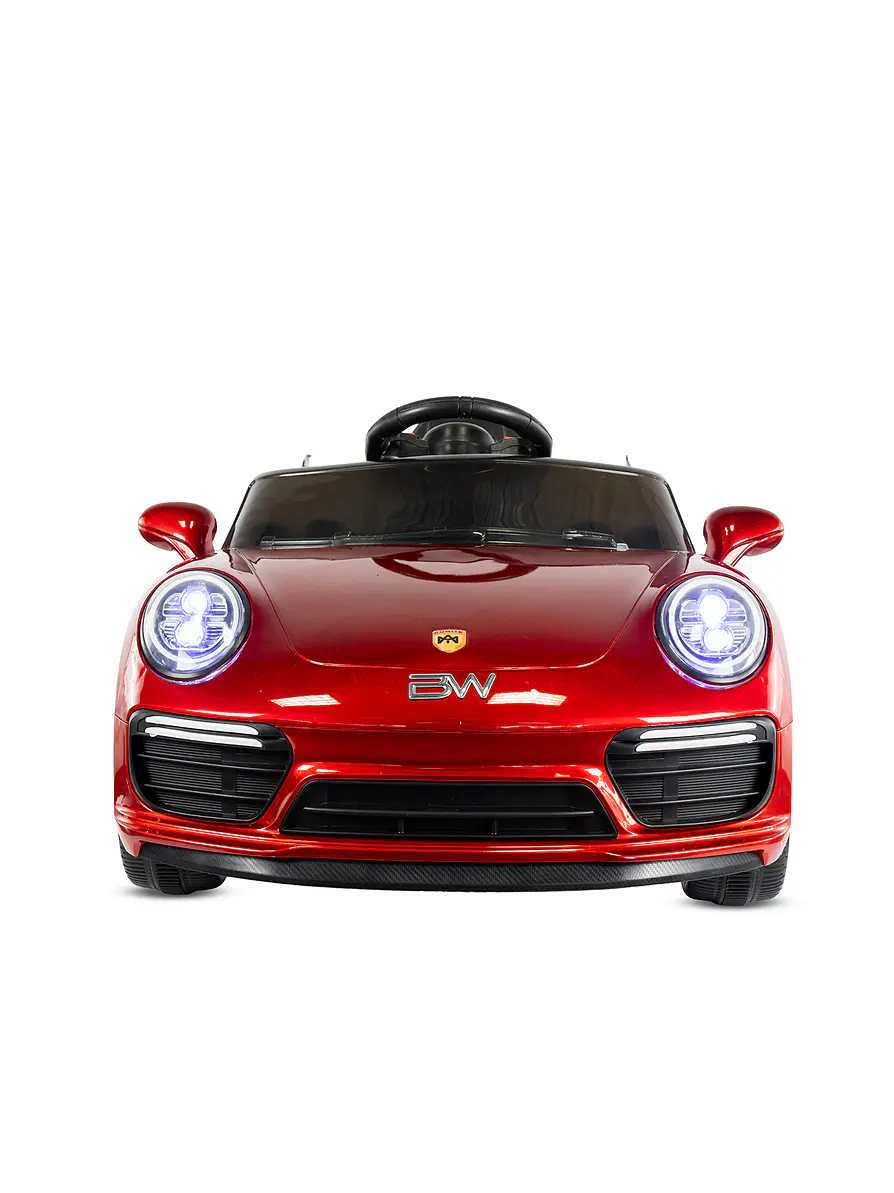 Automovil 718 Cayman Red Metalizado 6V 2