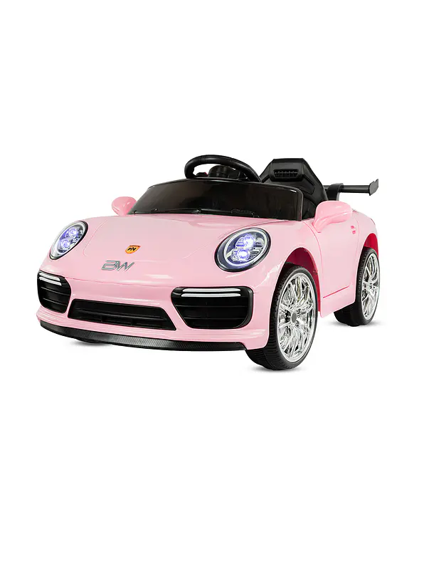 Automovil 718 Cayman Pink Metalizado 6V 1