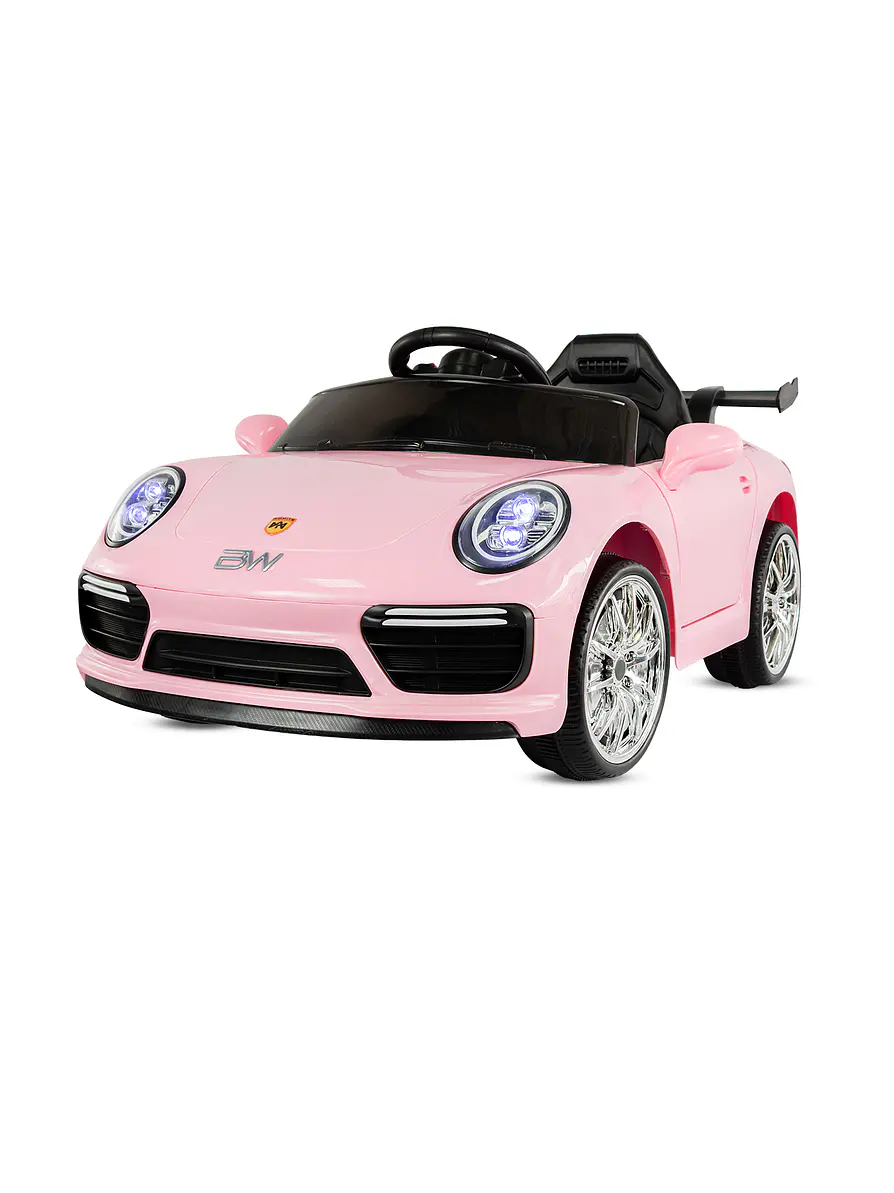 Automovil 718 Cayman Pink Metalizado 6V 1