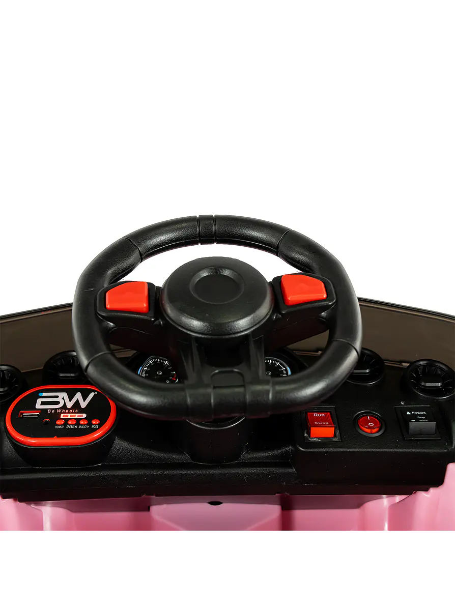 Automovil 718 Cayman Pink Metalizado 6V 8