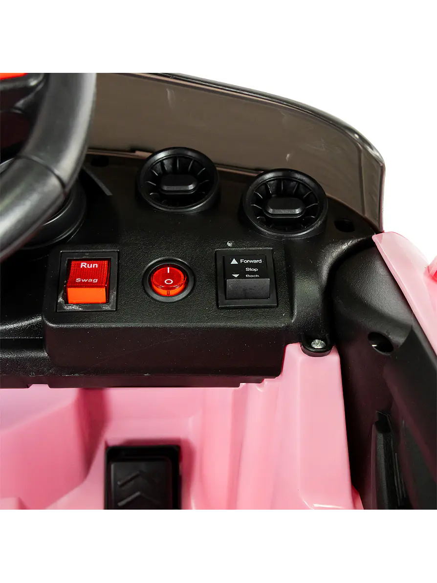 Automovil 718 Cayman Pink Metalizado 6V 9