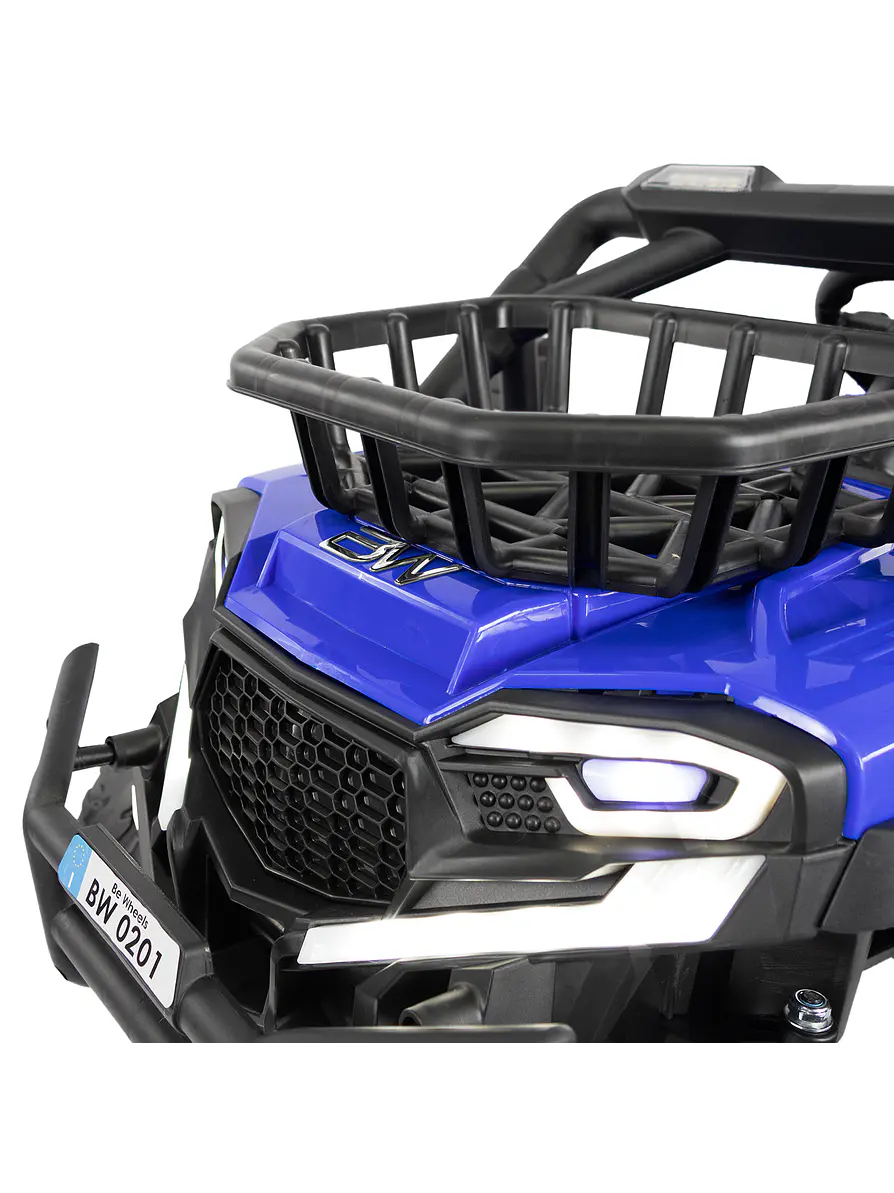 Vehículo Todo Terreno Super Trail Blue 12V Con Rueda Eva 7