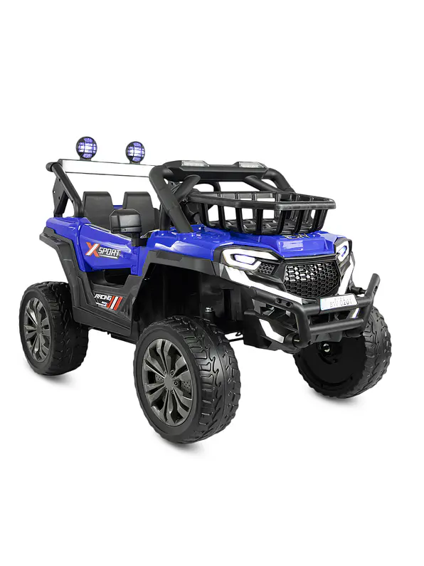 Vehículo Todo Terreno Super Trail Blue 12V Con Rueda Eva 2
