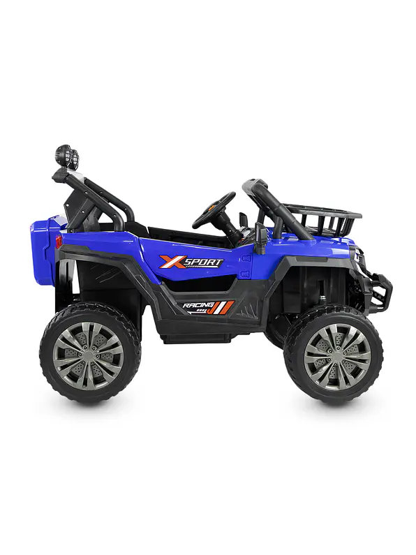 Vehículo Todo Terreno Super Trail Blue 12V Con Rueda Eva 4