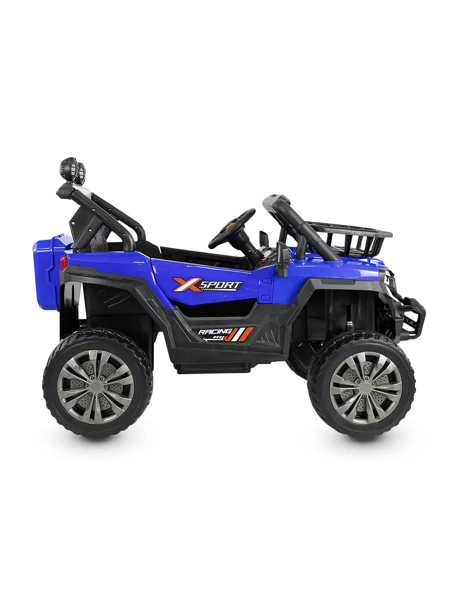 Vehículo Todo Terreno Super Trail Blue 12V Con Rueda Eva 4