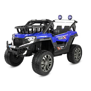 Vehículo Todo Terreno Super Trail Blue 12V Con Rueda Eva