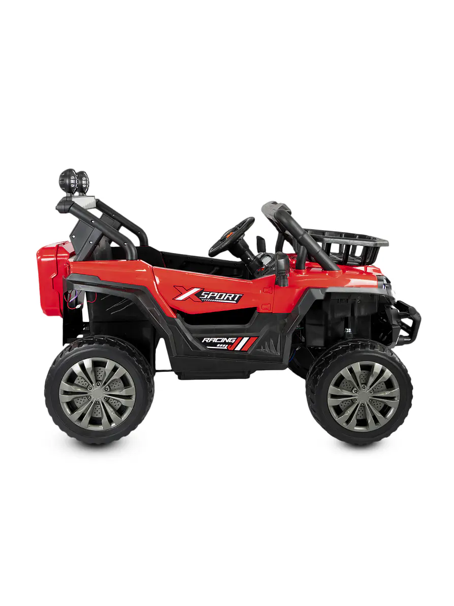 Vehículo Todo Terreno Super Trail Red 12V Con Rueda Eva 2