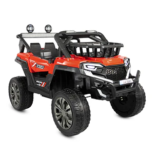 Vehículo Todo Terreno Super Trail Red 12V Con Rueda Eva