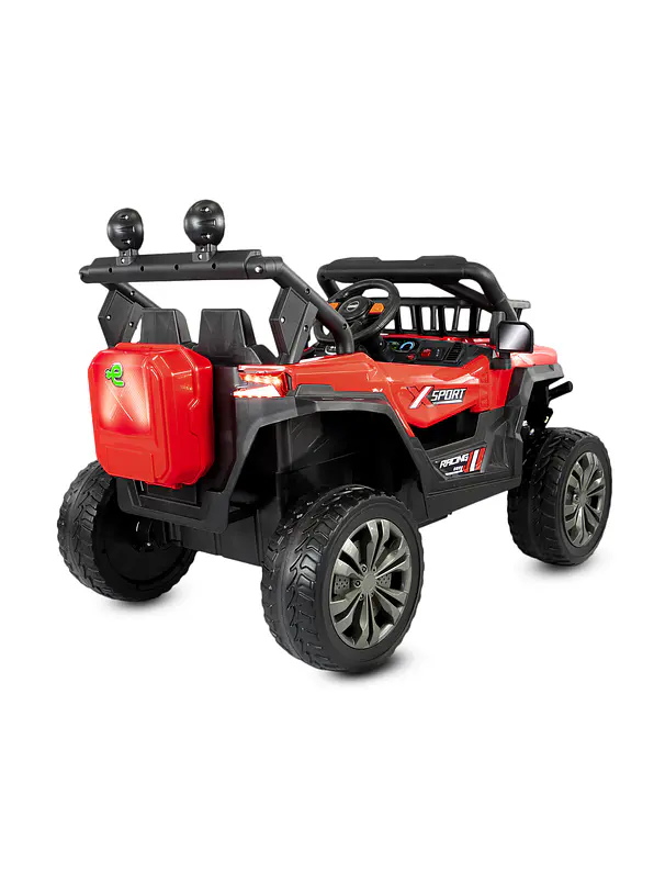 Vehículo Todo Terreno Super Trail Red 12V Con Rueda Eva 5