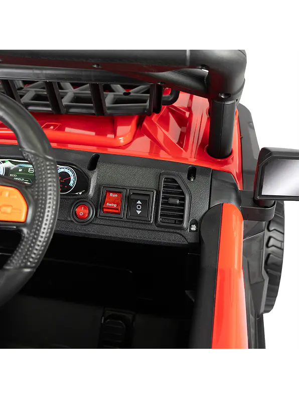Vehículo Todo Terreno Super Trail Red 12V Con Rueda Eva 8