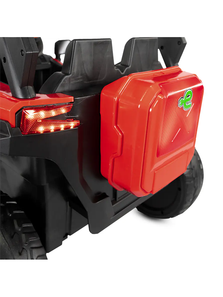 Vehículo Todo Terreno Super Trail Red 12V Con Rueda Eva 10