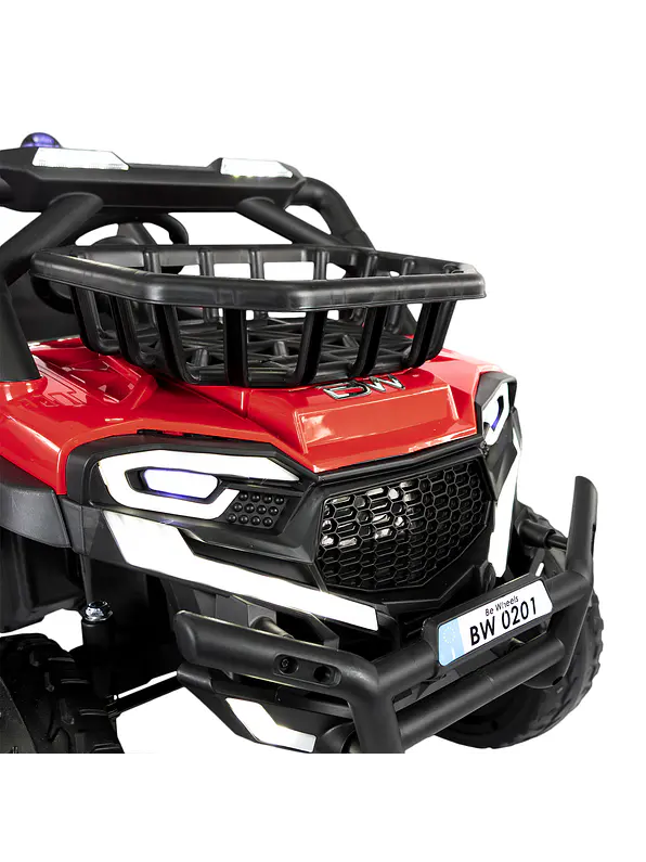 Vehículo Todo Terreno Super Trail Red 12V Con Rueda Eva 12